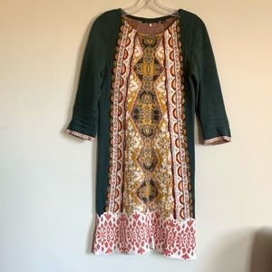 Anthropologie Knitted and Knotted Sweater Dress